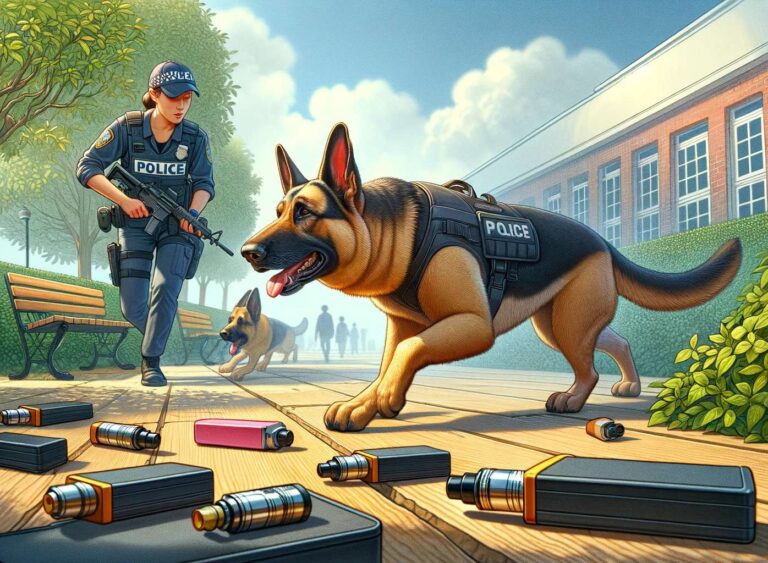 Can K9 Dogs Smell Vapes