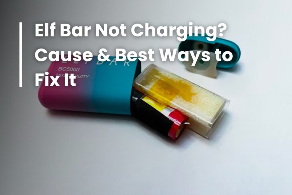 Elf Bar Not Charging Cause & Best Ways to Fix It