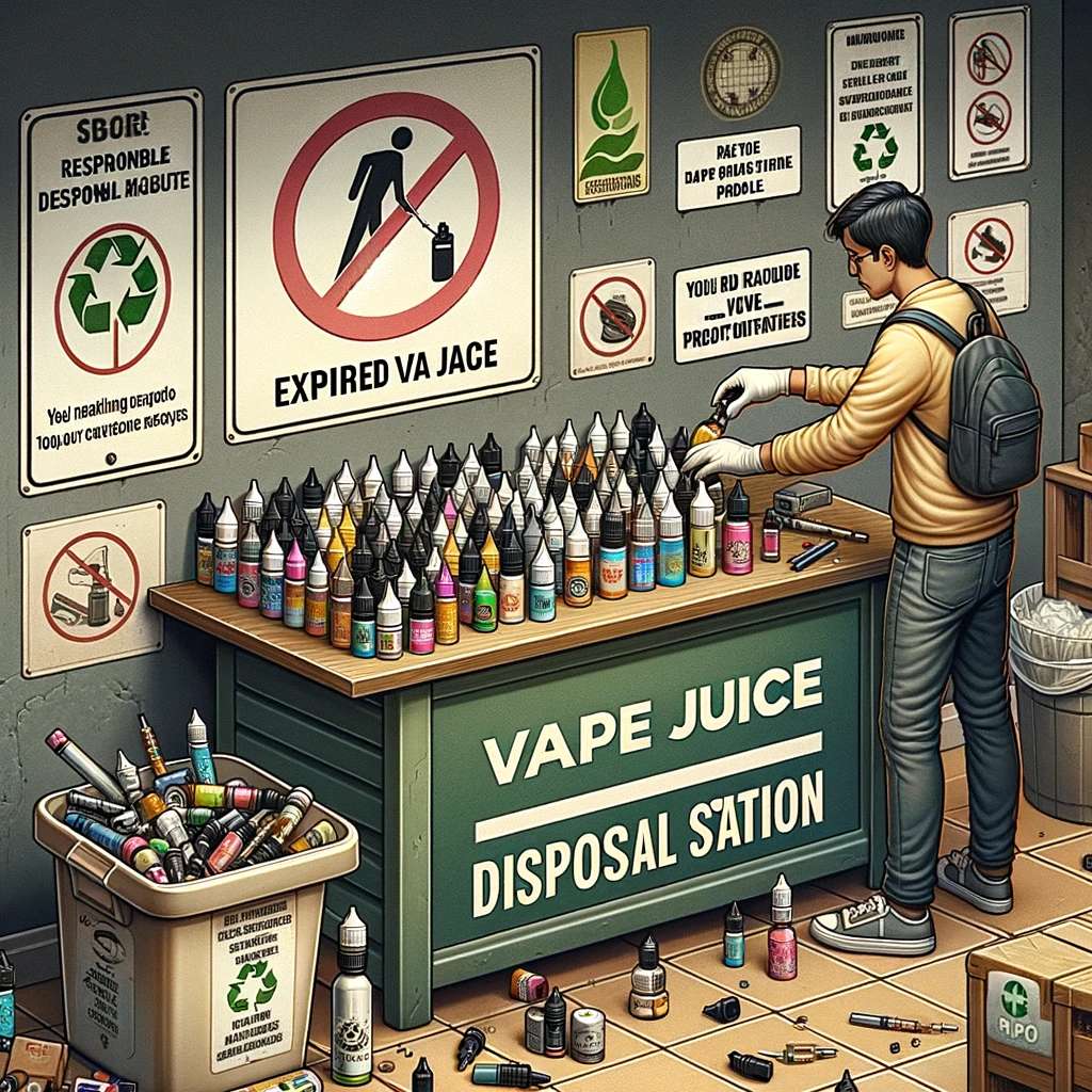 How to Dispose of Expired Vape Juice Safely