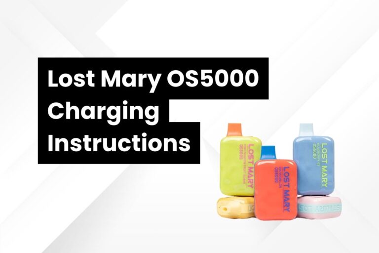 Lost Mary OS5000 Charging Instructions