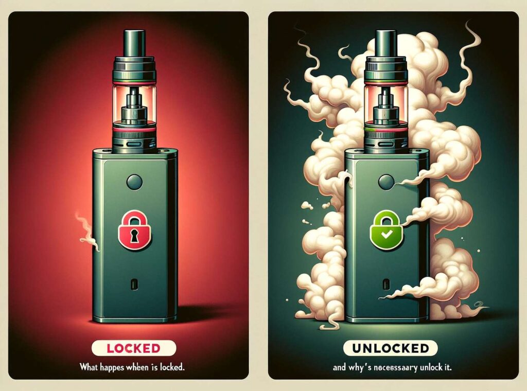 What Happens When a Vape is Locked and Why It's Necessary to Unlock It