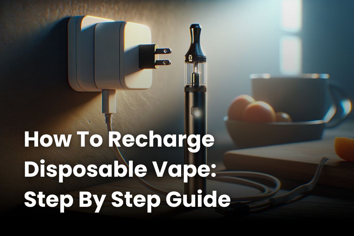 How To Recharge Disposable Vape Step By Step Guide